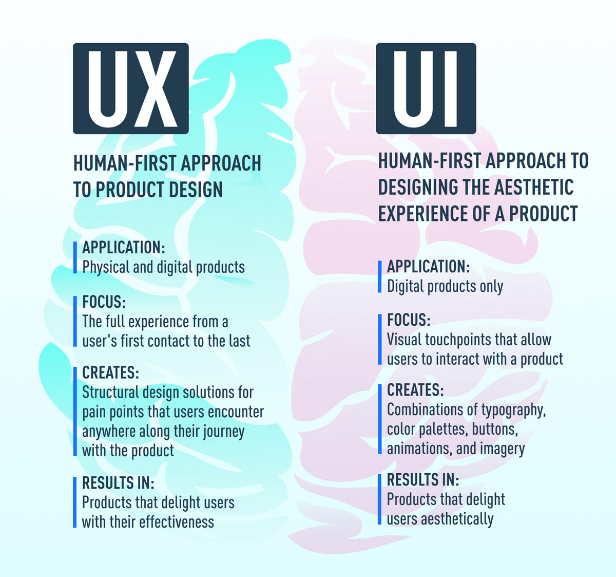 UX and UI applications.