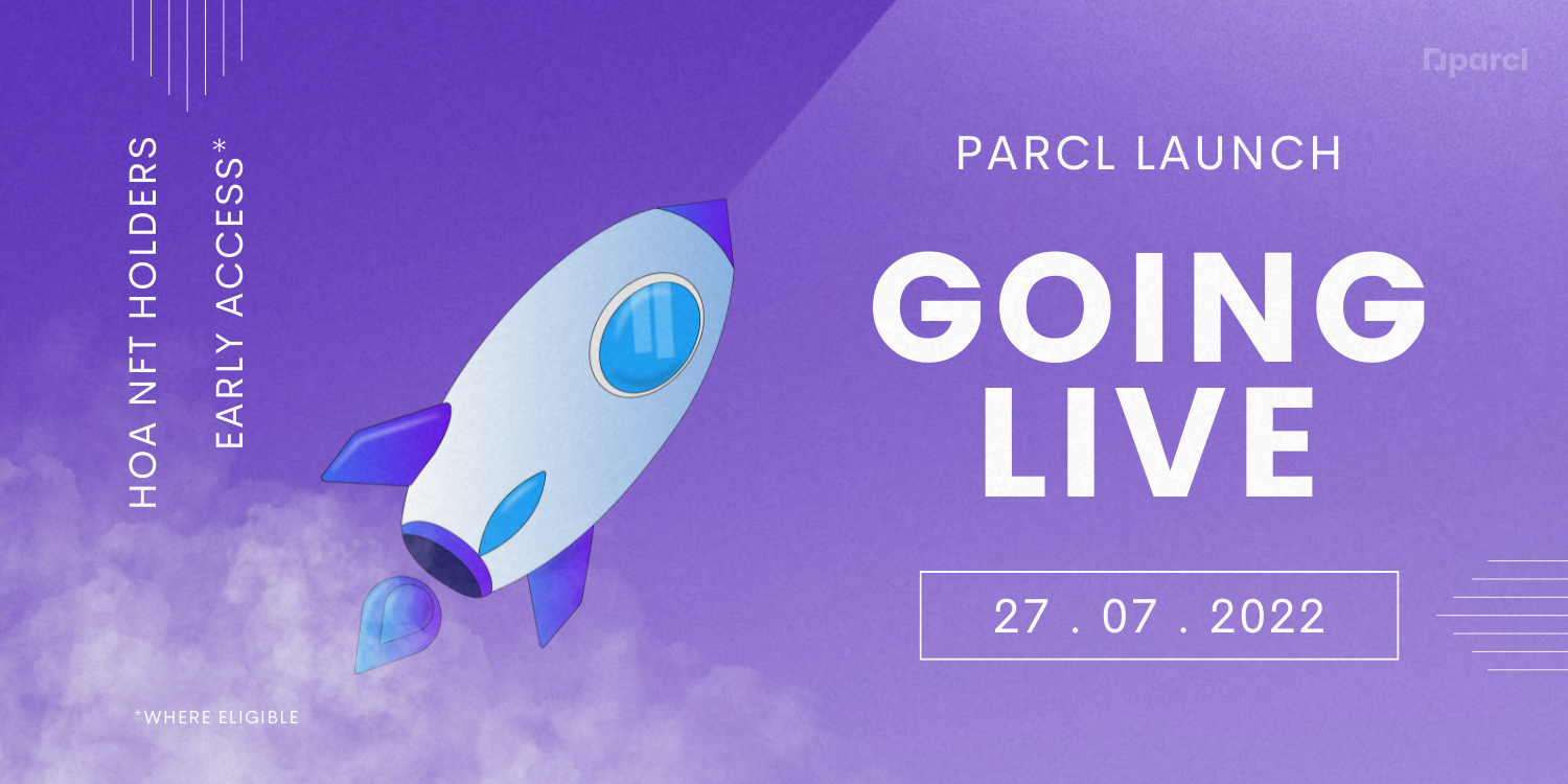 Parcl Official Launch is coming soon. Early access for HOA NFT holders