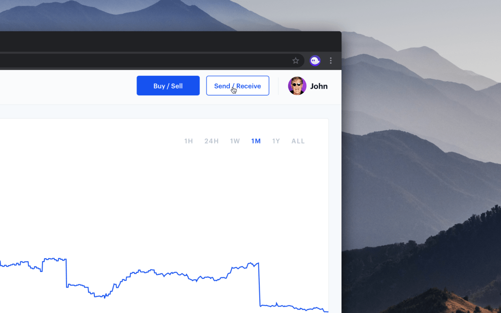 send and receive cryptocurrency on coinbase