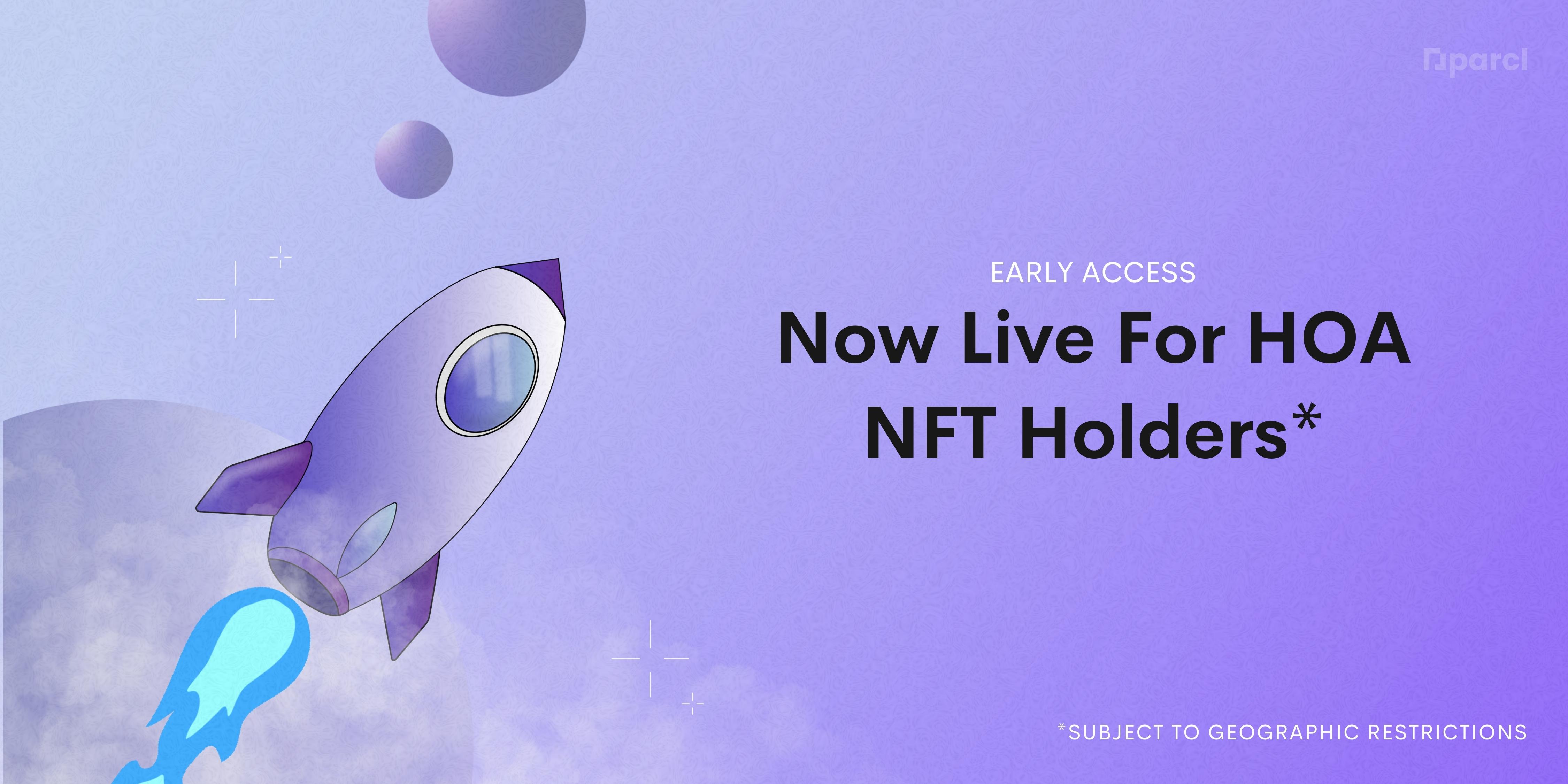 Early access: Parcl Mainnet now live for HOA NFT Holders