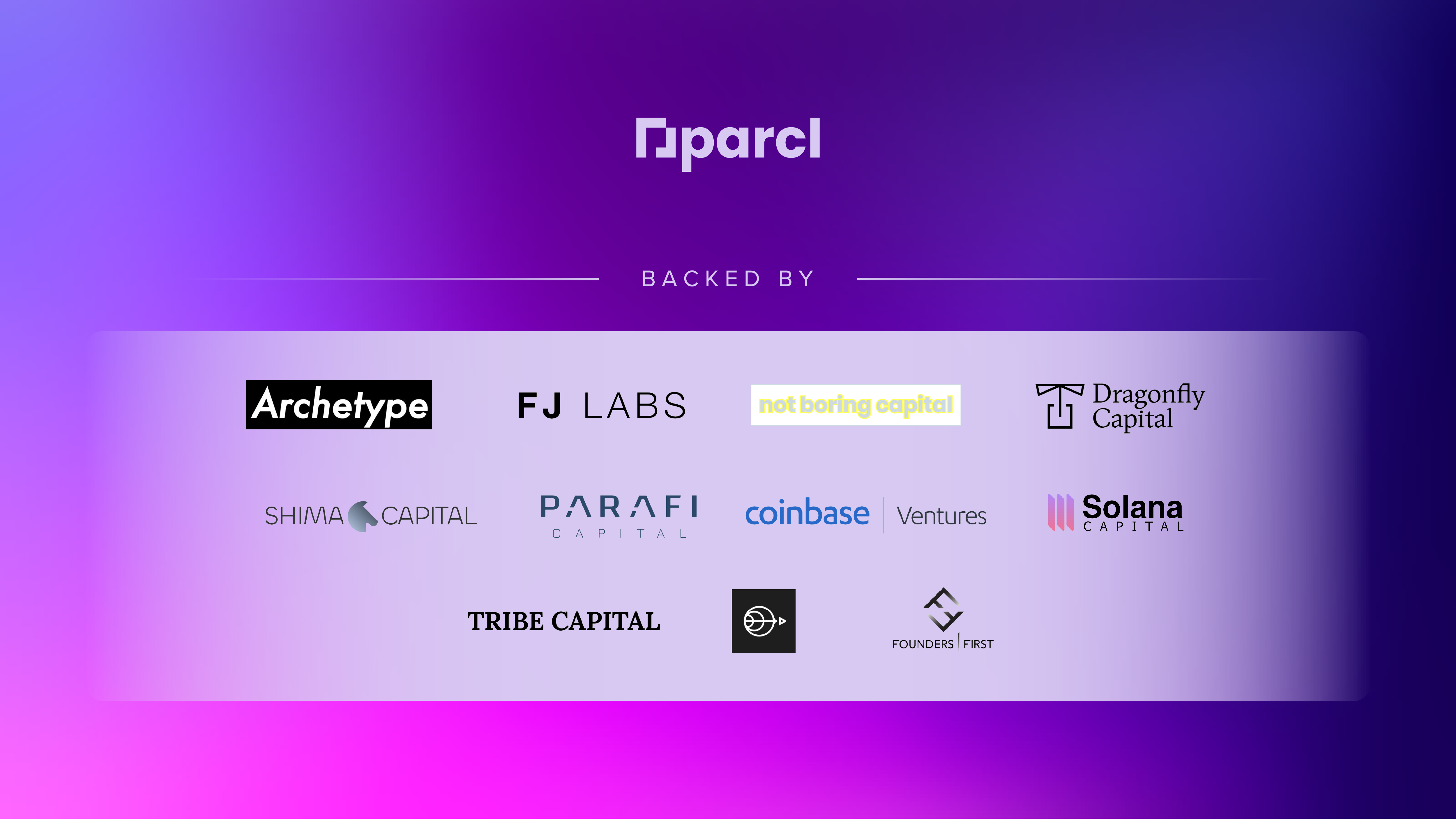 Parcl Raises $4.1M Seed Investment by Archetype, and others